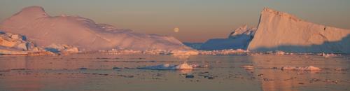 Greenland sunset