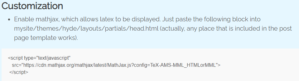 Turn on Mathjax